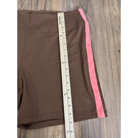 Pink Active Victoria Secret Women's Biker Shorts XXL Brown / Pink - Picture 3 of 7
